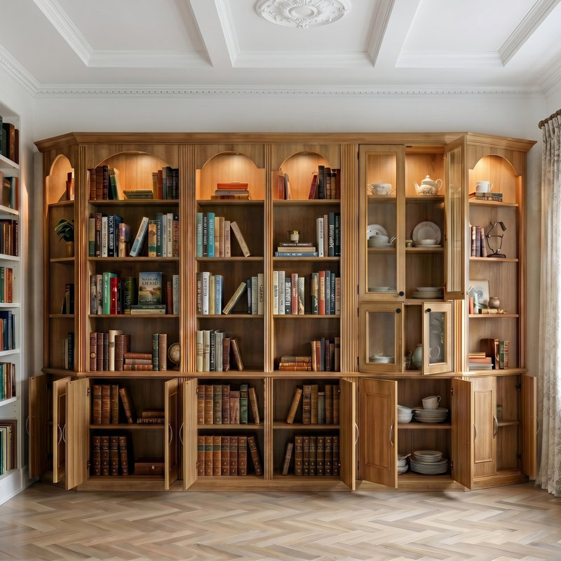  Bibliothèque modulaire Busby, Noyer