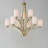 Deven 9 - Light Steel Dimmable Chandelier-92528313