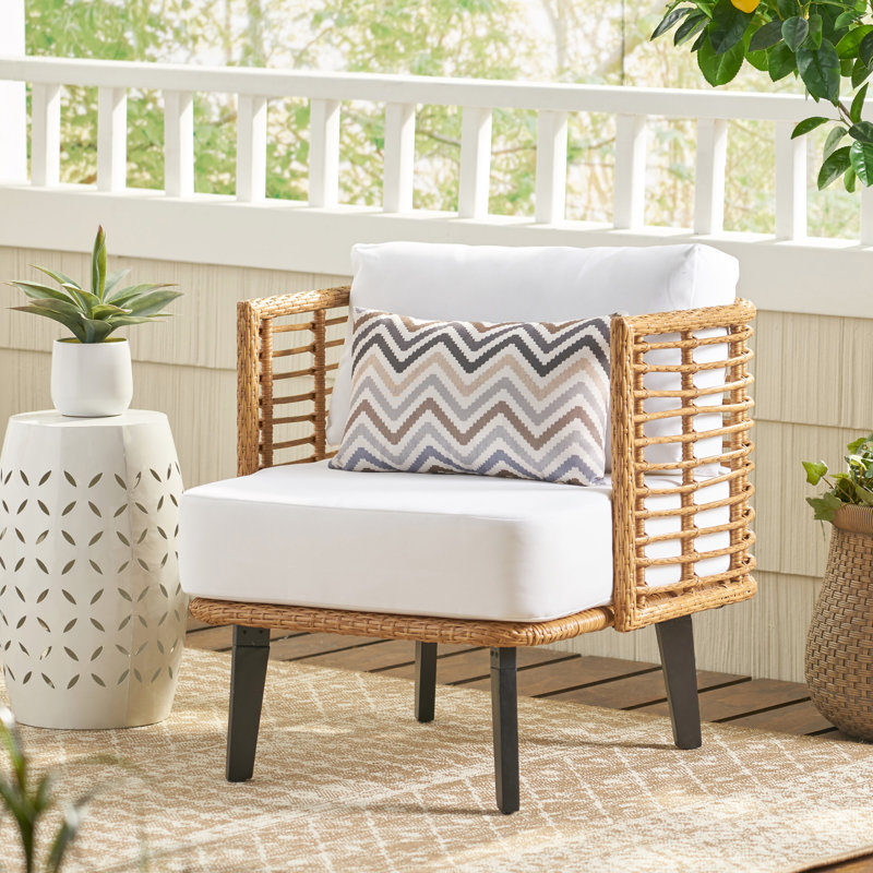 Club Outdoor Seating - Water- And Exotic Wood Legs Construction Modern Look
