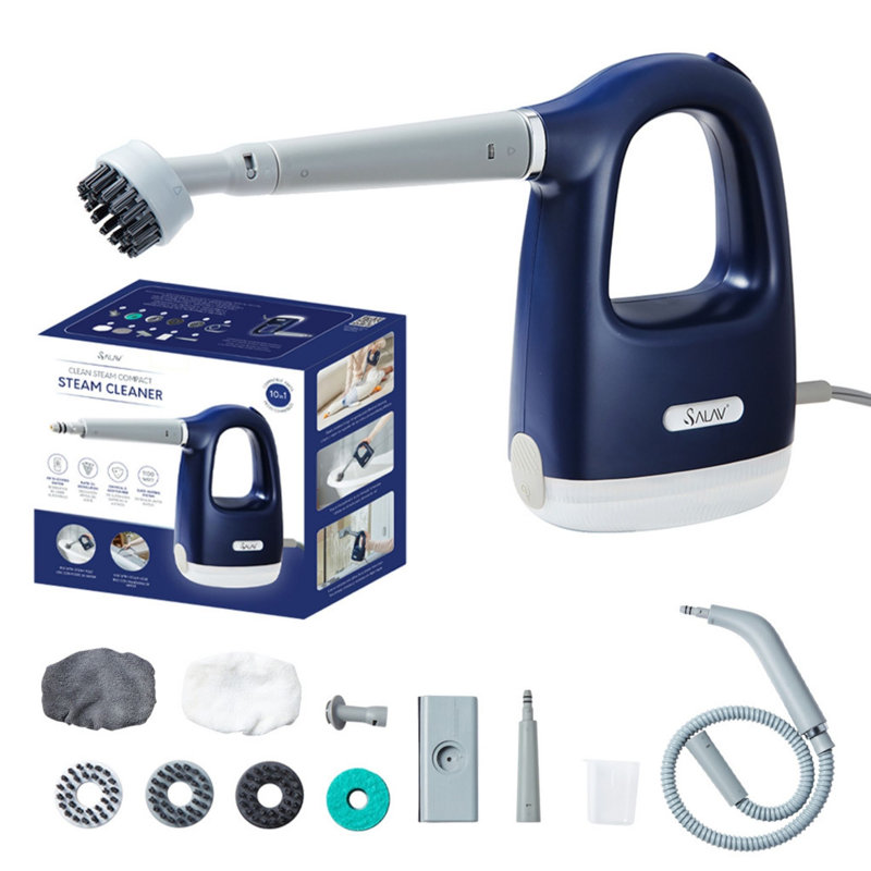 SALAV CS-100 Cleansteam Compact Steam Cleaner, Navy