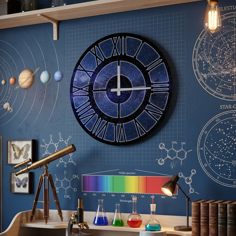 Horloge murale ronde moderne