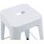 Tabouret de comptoir 24 "avec structure en métal, ensemble de 4 tabourets de bar intérieur / extérieur-1426740434-1397376350