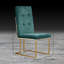 Chaise d'appoint en velours Denholme-1285080382-1285080381