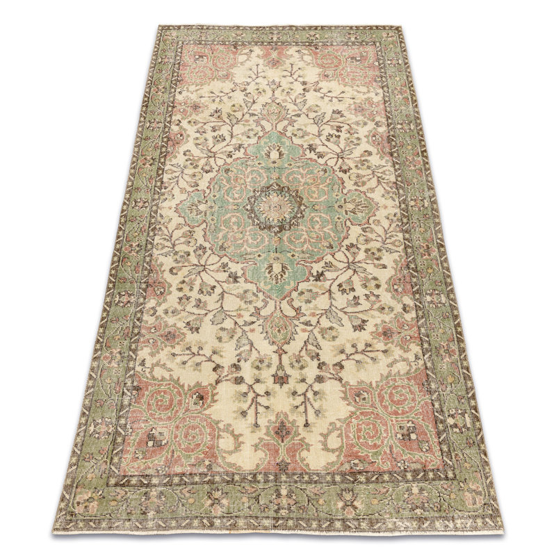 Charleyne Rectangle 177 cm x 297 cm Oriental Wool Hand Loomed Kilim