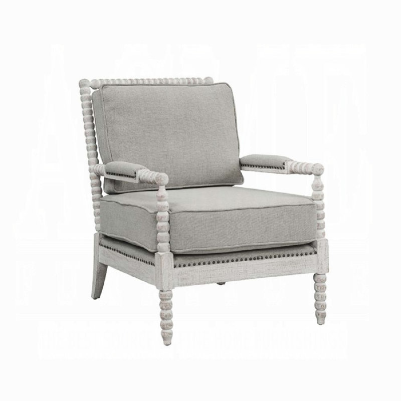 Chaise d'appoint Saraid, Gris