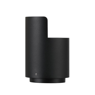 ARMOUR Matte Black Metal Bollard Light