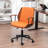 Bryonie Faux Leather Upholstered Office Chair With Bent Wood-1915550105