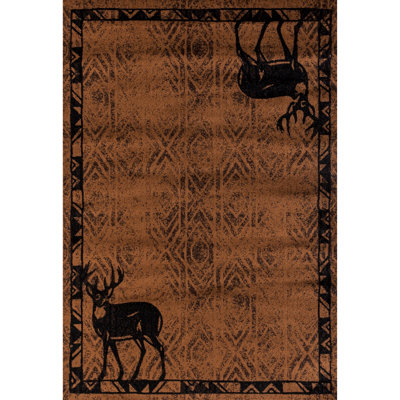 Tapis brun Pippen