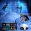 Projecteur Aurora Northern Galaxy Light avec 33 effets de lumière, veilleuse à DEL pour la nébuleuse de la chambre à coucher, télécommande, bruits, haut-parleur Bluetooth pour les fêtes-1780044216