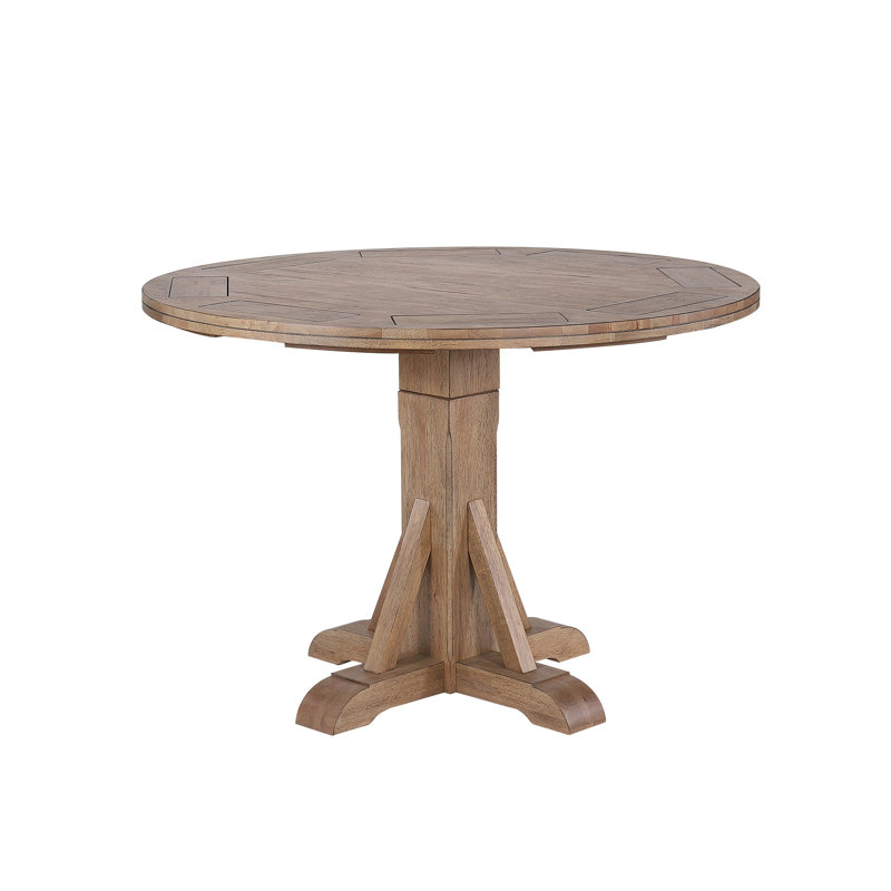 Table de poker réglable en bois massif de 52 po de hauteur