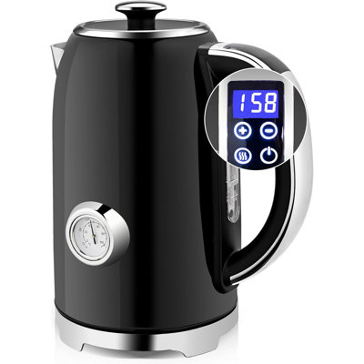 Electric Kettle Temperature Control - 57oz Hot Water Boiler with Thermometer