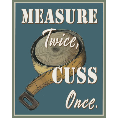 DIY Mesure «Once Cuss Twice» par Sinead