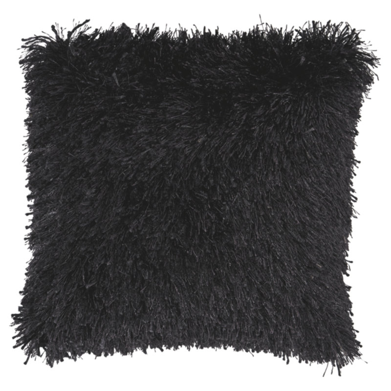 Jasmen Throw Pillow, Black