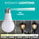 60-Watt Equivalent A19 Dimmable LED Light Bulb, 5000K Daylight, 8-pack