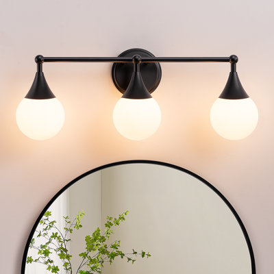 Dimmable Bathroom Vanity Light 3-Light Wall Sconce