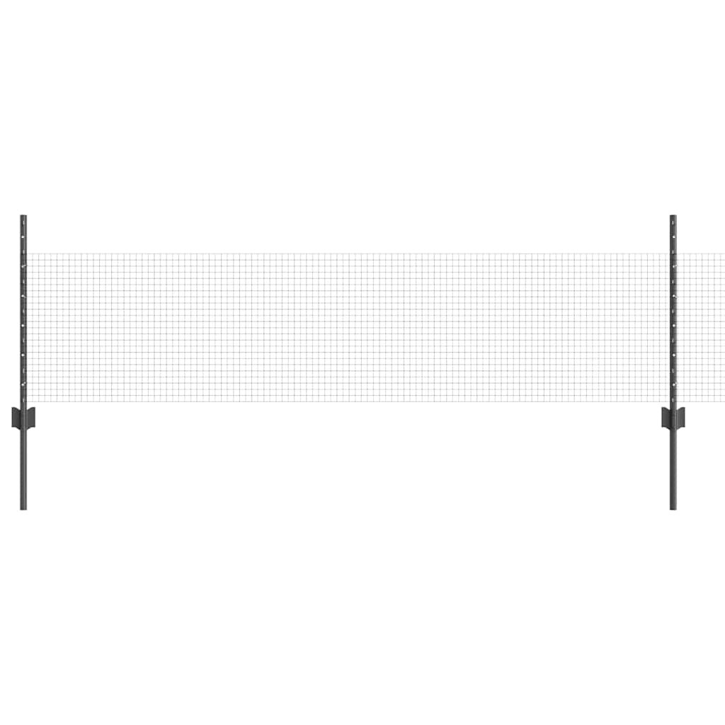 Vidaxl Fence With Posts Steel