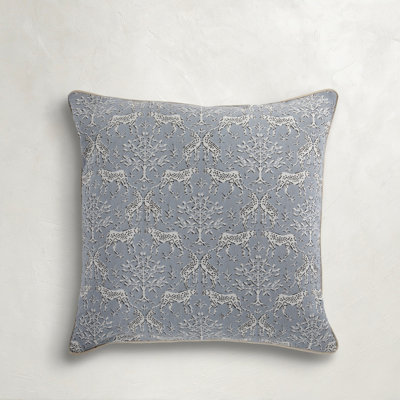 Funky Cheetah Chambray Outdoor Throw