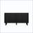 Buffet Sideboard with Sunburst Doors and Solid Wood Legs
