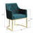 Toriann 26'' Wide Tufted Armchair Modern Gold Club Armchair, Accent Pair Chair-673068897