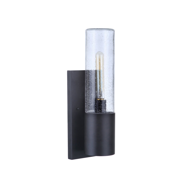 Steel Wall Light, Midnight, 20" H x 5.5" W x 6.88" D