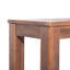 2 bancs rustiques de 154 cm (60,75 po) - Panneaux à lattes, aspect bois rustique, design à panneaux