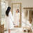 Rexford  Natural Wood Rattan Mirror Farmhouse Wall Decoration-678793319