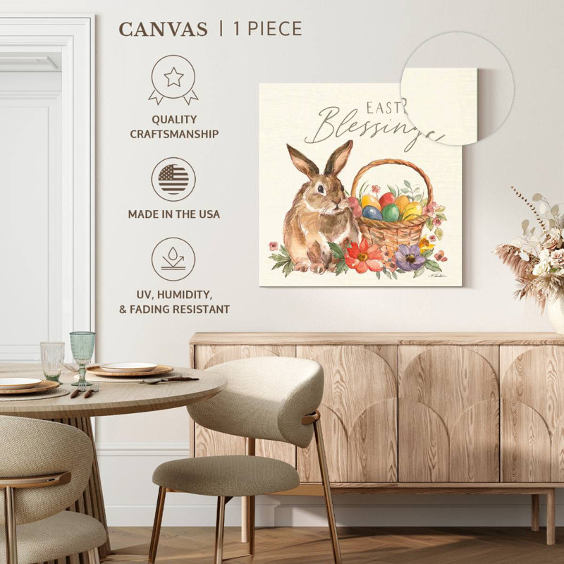 Lelend Joyeuses Pâques VI, H 39 po x l 39 po