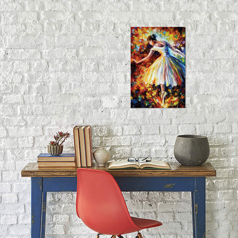 Surrounded By Music by Leonid Afremov - Wrapped Canvas Painting, 66.04 cm H x 45.72 cm W x 1.91 cm D