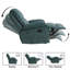 Fauteuil inclinable et berçant manuel Saidee-1784976526