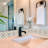 6'' W x 6'' L Vinyl Peel and Stick Field Tile-108531508