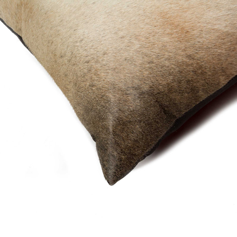 Throw Pillow, Zebu, 18" H x 18" W