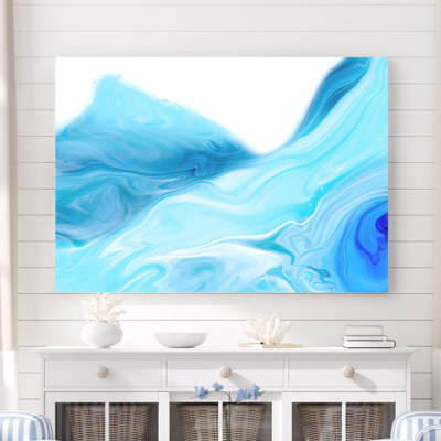 «Tonopah Blue Paint Dream», reproduction d'impression sur toile tendue