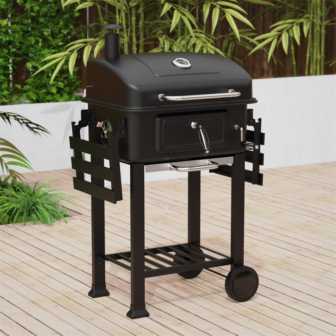 Williston Forge 112cm W Kamado Charcoal Grill