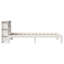 Bookcase Bed Without Mattress Solid Wood Pine-630190630-630190631