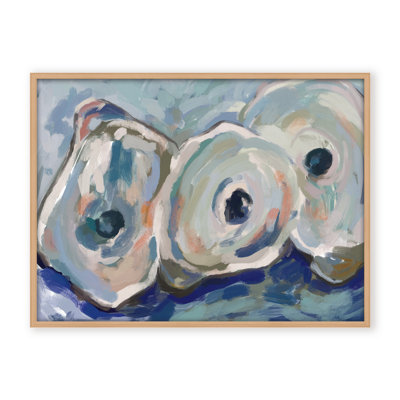 Coastal Retreat Pearlescent Elegance: Oyster Abstract