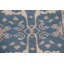 Tapis de couloir bleu 3 pi Oushak