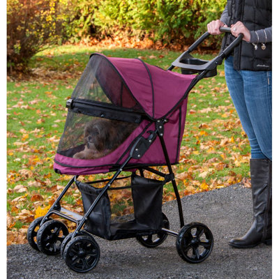 Foldable Pet Stroller Standard Stroller with