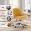 Chaise de bureau sans accoudoirs avec roulettes-1515503640