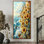 «Dittmyre Ocean Breeze Sunflowers At The Coast II» - Art mural tournesols