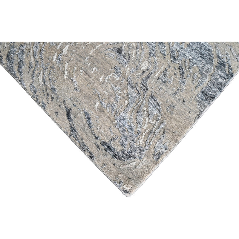 Handmade Wool Abstract Area Rug