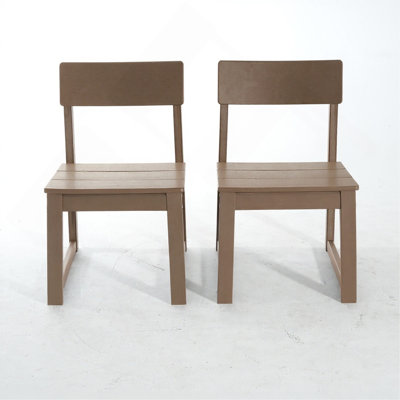 Fauteuils d'extérieur et de jardin en PEHD avec chaises au design moderniste
