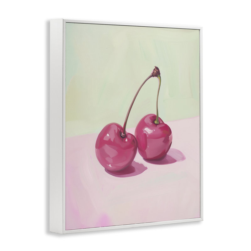 Giclée encadrée par Luminous Cherries, design par Arlington Prints, H 20 po x l 16 po