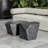 Lockland Keera White Armless Outdoor Sofa