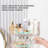 Makeup Storage Organizer Cosmetics Display Case With 2-Layer-1001230672