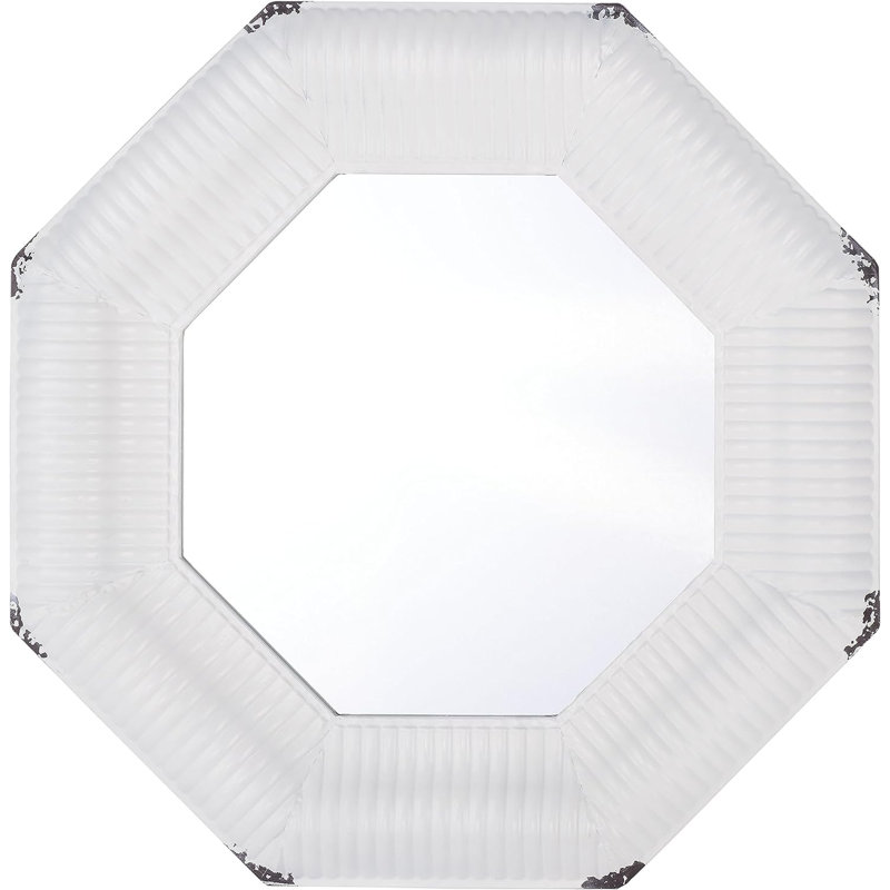 Dorrie Metal Flat Wall Mirror