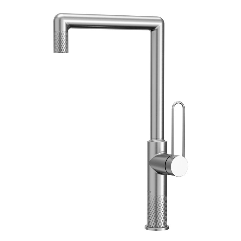 Karran Sherman Kitchen Faucet, Stainless Steel