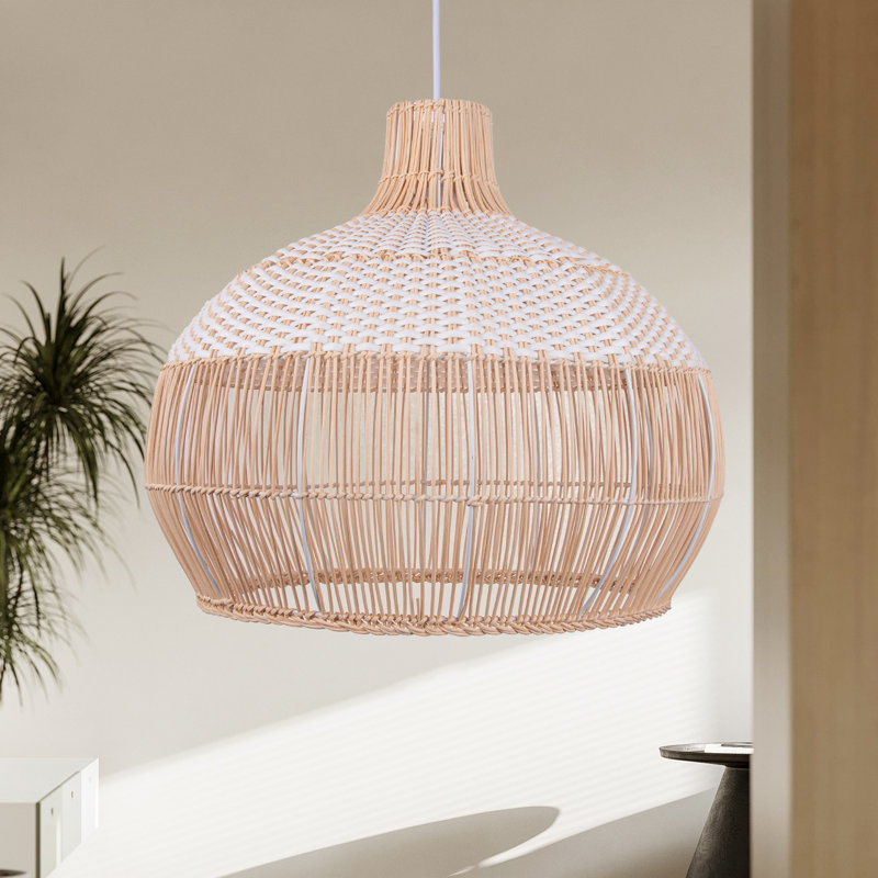 Adabel Dome Pendant Lamp, 1 Light, 19.68cm x 19.68cm x 19.68cm