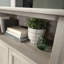 Armoire de rangement, finition brune