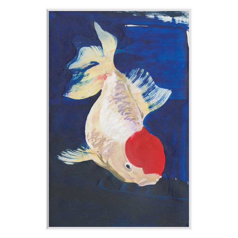 Life Aquatic 7 Print by PC Ngo, White Framed, 30" H x 20" W