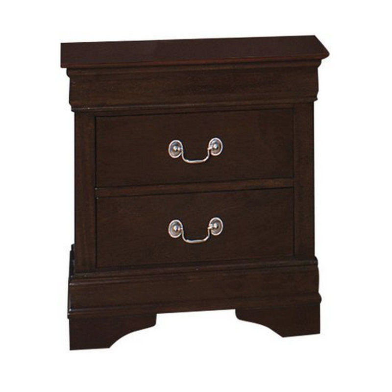 Grimar 21.75'' W Nightstand, Cappuccino Brown